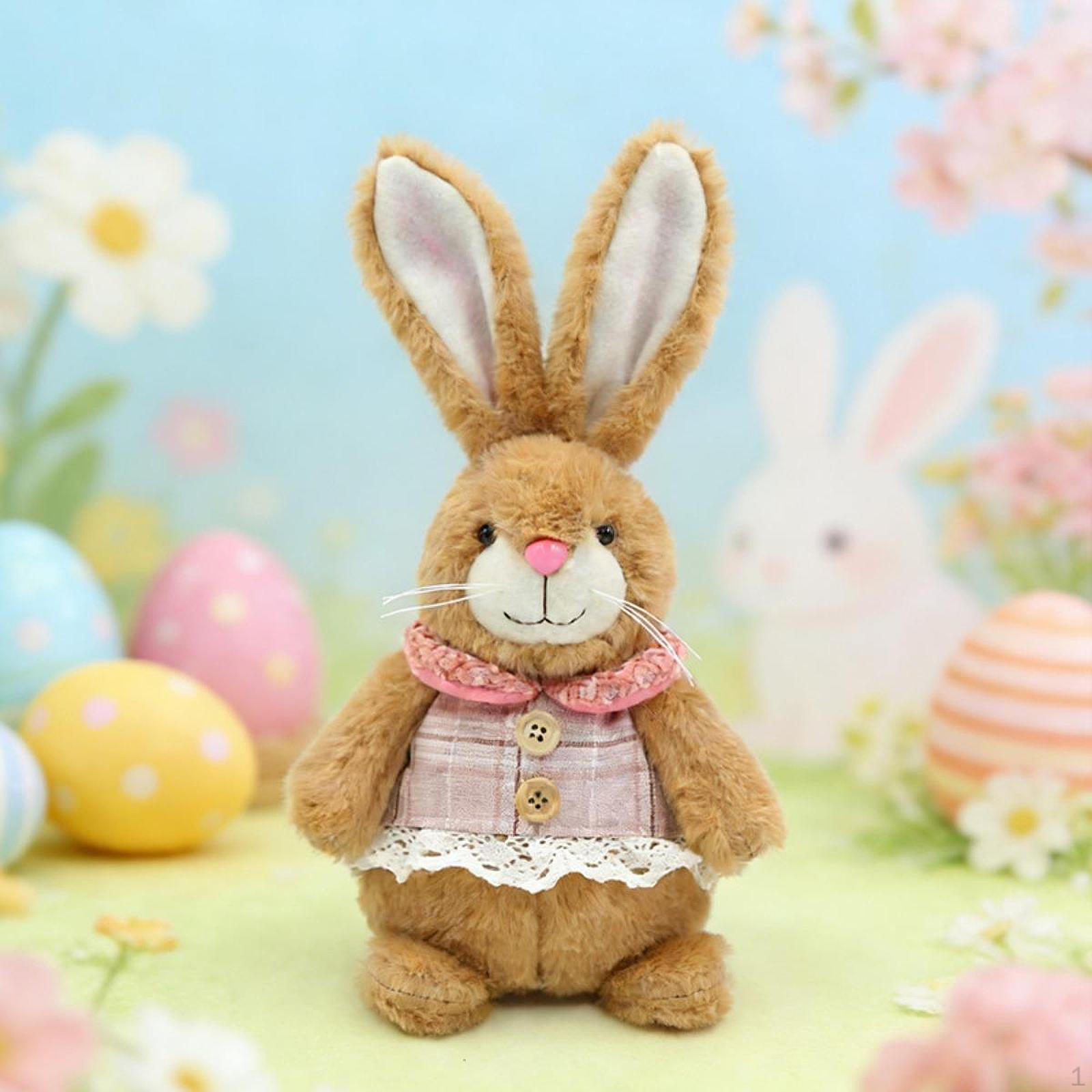 Easter Bunny Toy Decoration Figure Lovely Desktop Ornament Cute Doll for Farmhouse рожевий
Easter Bunny Toy Decoration Figure Lovely Desktop Ornament Cute Doll for Farmhouse рожевий