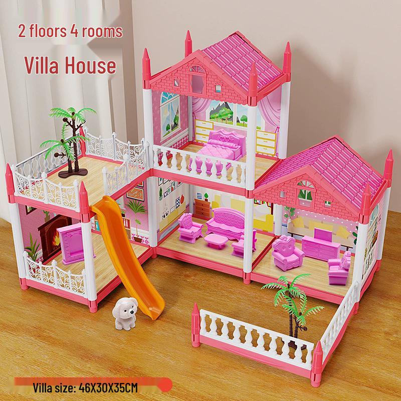 Children s Pretend Play Castle Dollhouse - Educational, Assembled, Birthday Gift for Girls
Children s Pretend Play Castle Dollhouse - Educational, Assembled, Birthday Gift for Girls