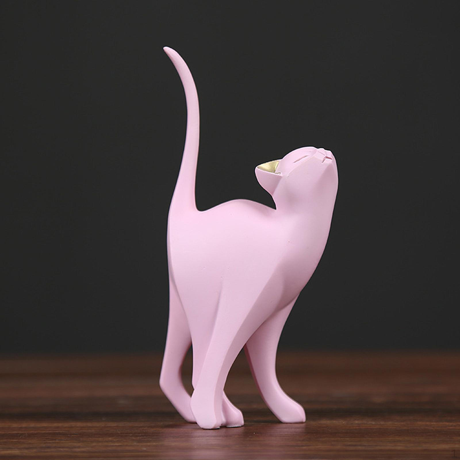 Фигурка кошки, украшения, котенок, декоративные подарки, художественные украшения, настольная статуя для влюбленных
Фигурка кошки, украшения, котенок, декоративные подарки, художественные украшения, настольная статуя для влюбленных