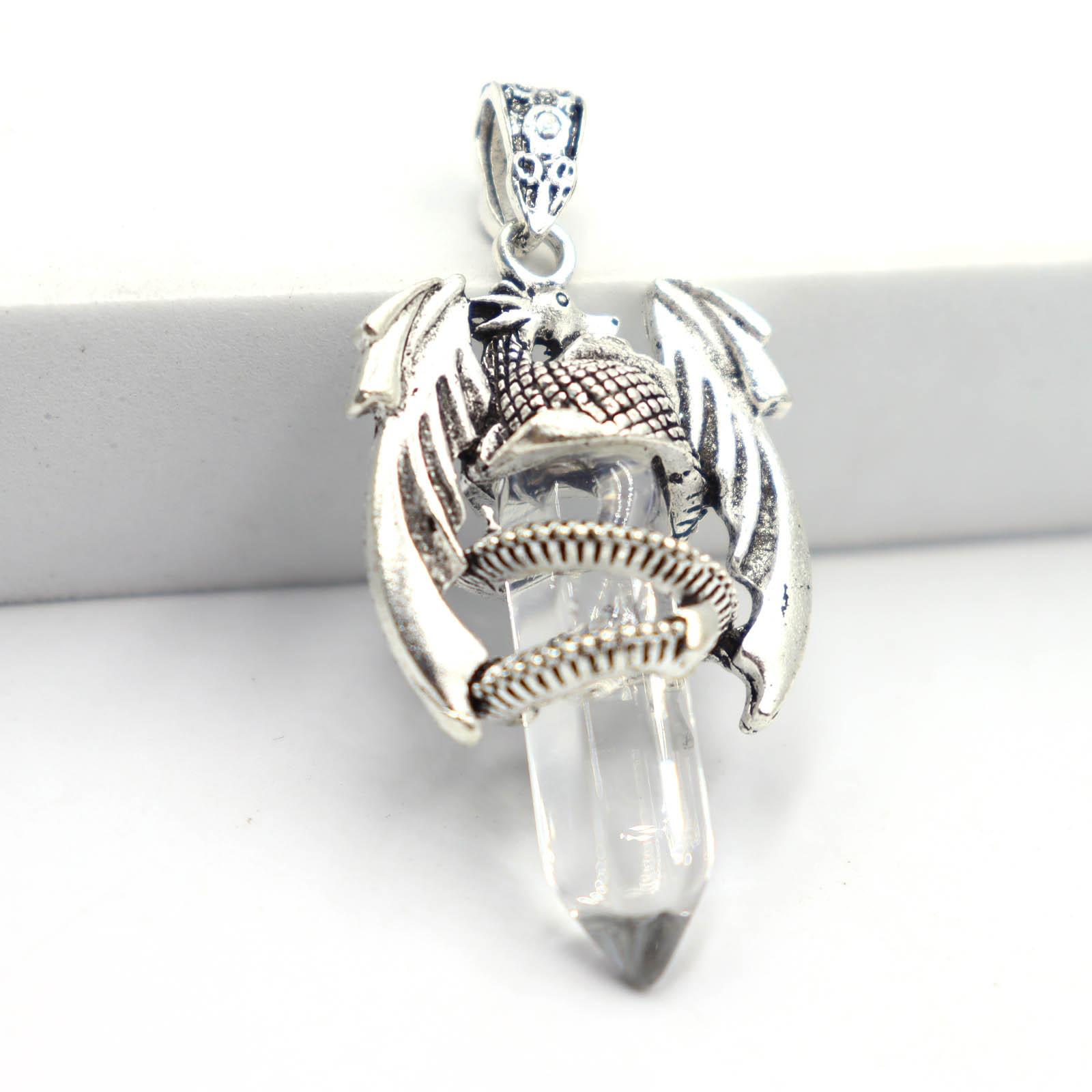 JMXD-Мужская подвеска в виде дракона, шестиугольная колонна, ювелирные изделия из натурального кристалла, ожерелье с подвеской в виде птерозавра Pterosaur single pendant прозрачный белый
JMXD-Мужская подвеска в виде дракона, шестиугольная колонна, ювелирные изделия из натурального кристалла, ожерелье с подвеской в виде птерозавра Pterosaur single pendant прозрачный белый