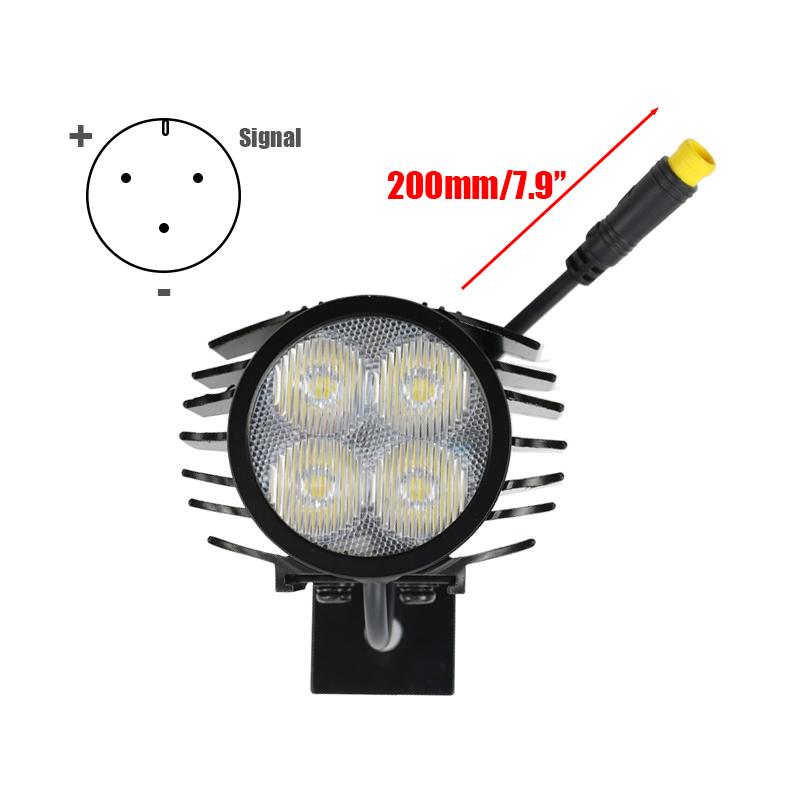 LINGQI RACING Night Safty Warning Headlight With 4 Lights Spot Lamp For Ebike Electric Bicycle Scooter Motorcycle Accessories чорний
LINGQI RACING Night Safty Warning Headlight With 4 Lights Spot Lamp For Ebike Electric Bicycle Scooter Motorcycle Accessories чорний