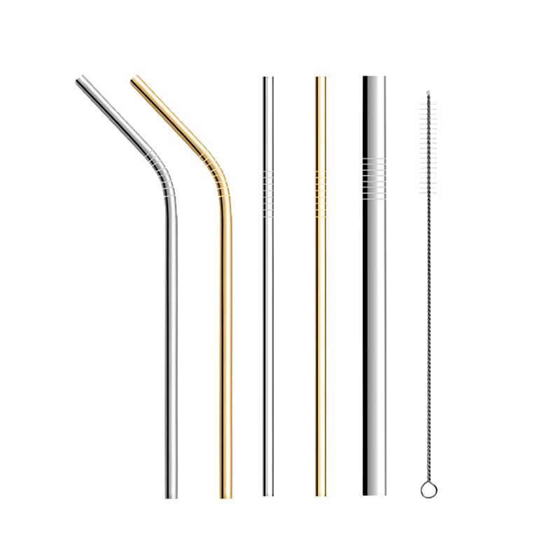 Reusable Drinking Straws 6-Piece Set
Reusable Drinking Straws 6-Piece Set