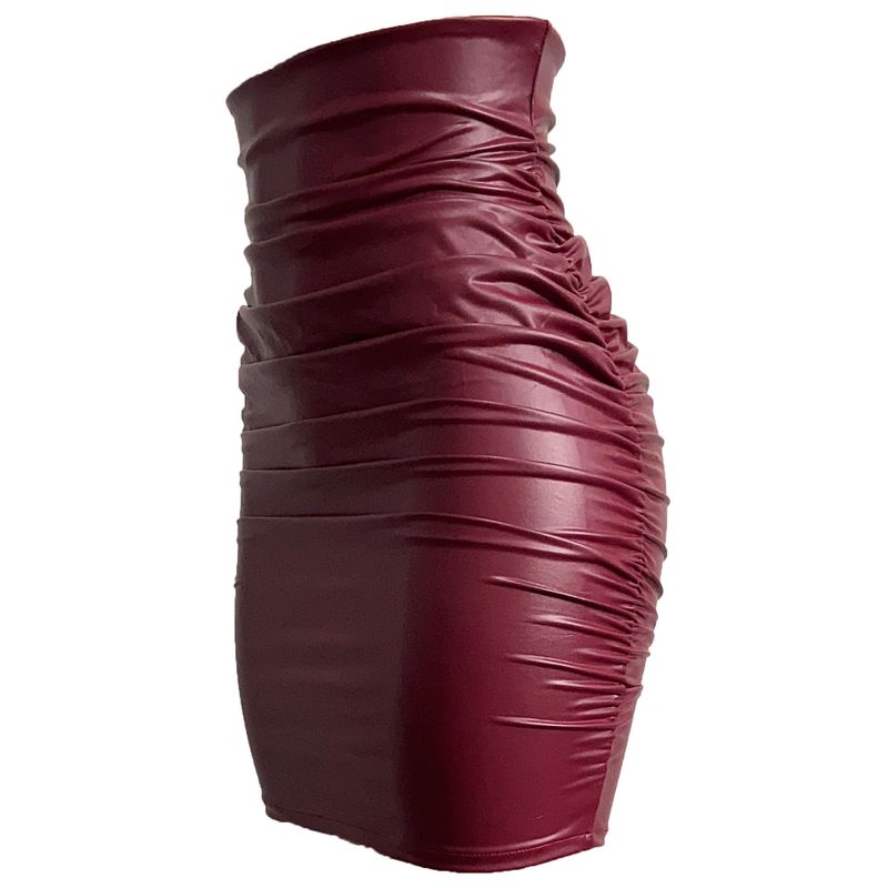 and American Plus-Size Pleated Leather Skirt, Sexy Tight-Fitting Hip-Hugging Skirt, Pu Leather Short Skirt, Women s Ins-Style Cross-Border Fashion D30 Wine Red M
and American Plus-Size Pleated Leather Skirt, Sexy Tight-Fitting Hip-Hugging Skirt, Pu Leather Short Skirt, Women s Ins-Style Cross-Border Fashion D30 Wine Red M