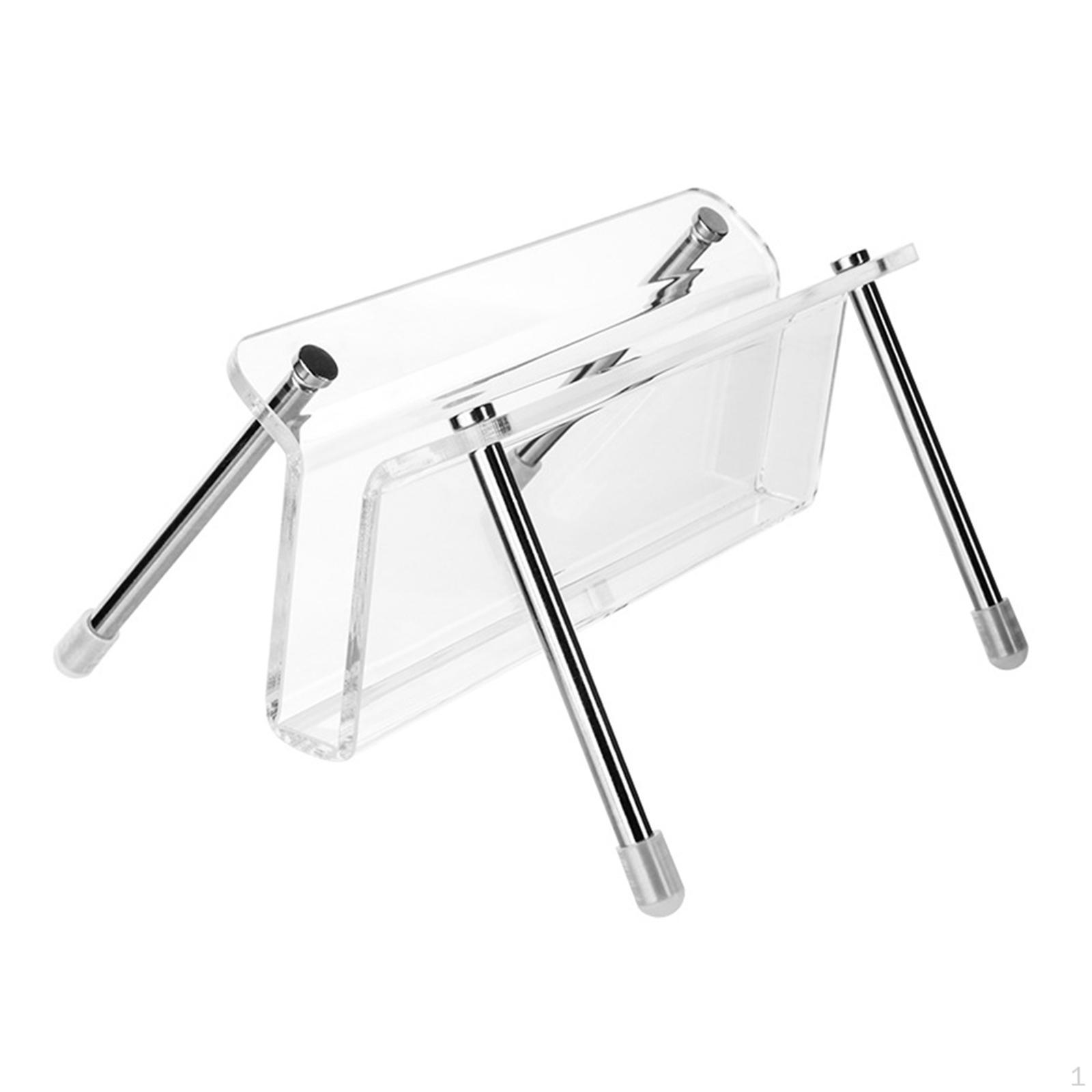 Record Stands Holder, Desktop Magazines Stand Organizer, Multifunction Countertop Non Slip Acrylic
Record Stands Holder, Desktop Magazines Stand Organizer, Multifunction Countertop Non Slip Acrylic