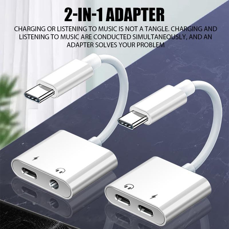 USB-C Headphones Adaptador For iPhone 15 Pro Max Xiaomi Samsung Aux Audio Splitter Type C To 3.5mm Adapter Earphones Jack Cable
USB-C Headphones Adaptador For iPhone 15 Pro Max Xiaomi Samsung Aux Audio Splitter Type C To 3.5mm Adapter Earphones Jack Cable