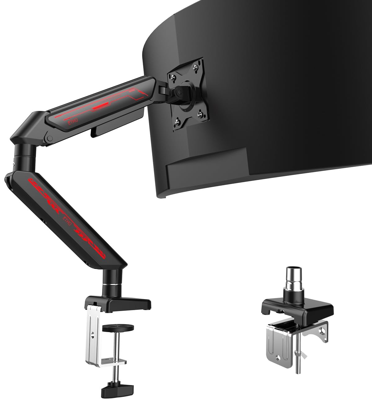 ETHU PC Monitor LCD Display Compatible with Curved Gaming Monitor Gas VESA Standard Load Capacity Single Black Arm, Arm, 13-32 inch, Monitors, Stand, чорний
ETHU PC Monitor LCD Display Compatible with Curved Gaming Monitor Gas VESA Standard Load Capacity Single Black Arm, Arm, 13-32 inch, Monitors, Stand, чорний