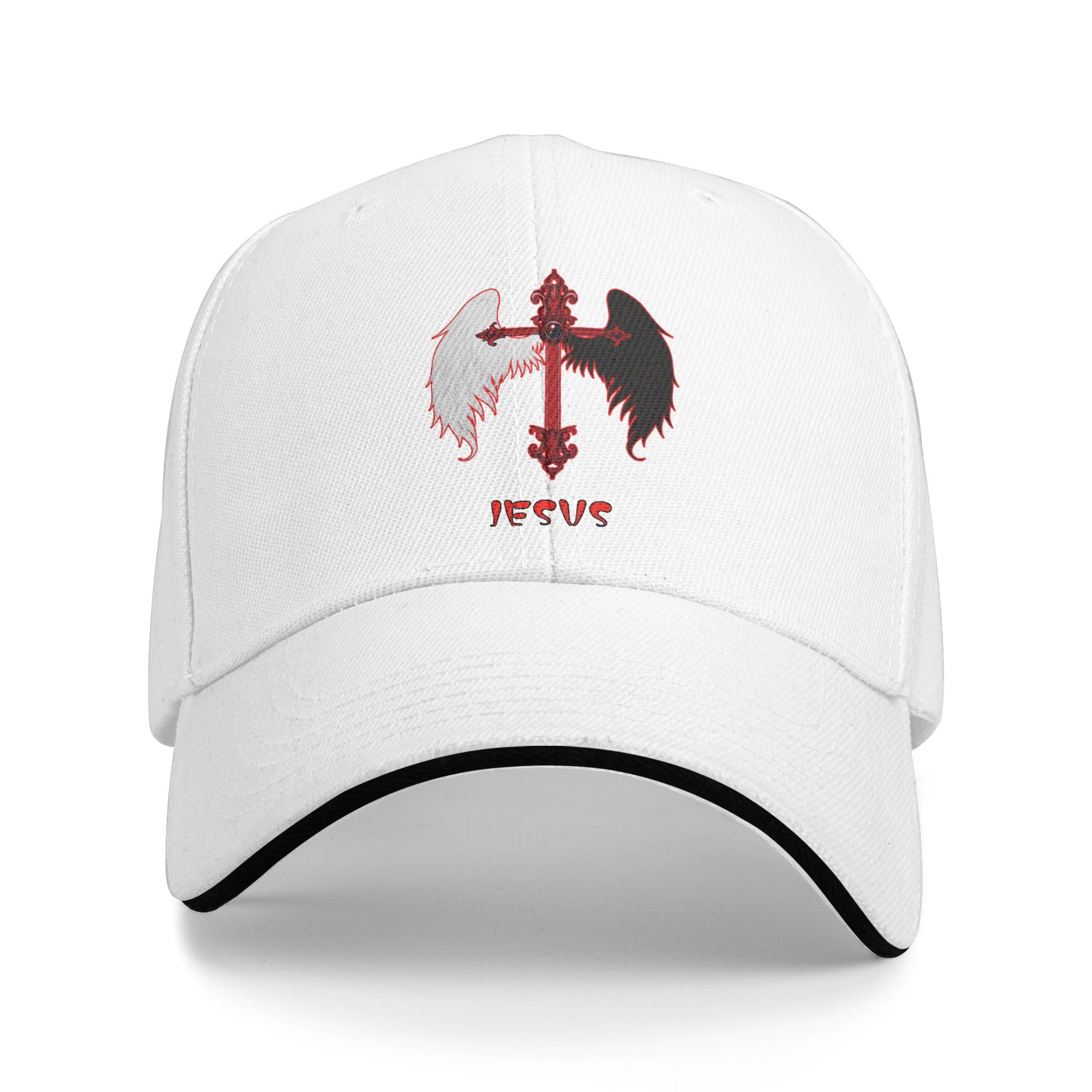 Sandwich Baseball Cap for Men & Women, 3-Layer Contrast Design Adjustable Hat, Lightweight Durable Cap білий
Sandwich Baseball Cap for Men & Women, 3-Layer Contrast Design Adjustable Hat, Lightweight Durable Cap білий
