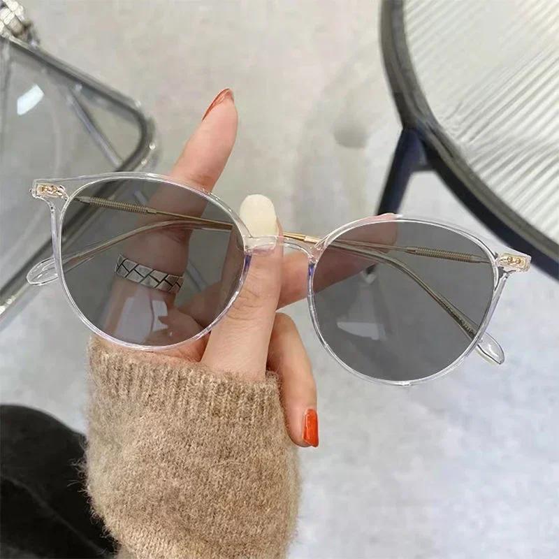 Men s Women s Fashion Style Color Changing Myopia Prescription Lenses Eyeglasses Outdoor Intelligent Photochromic Lens Eyewear Unisex Design Blue 0
Men s Women s Fashion Style Color Changing Myopia Prescription Lenses Eyeglasses Outdoor Intelligent Photochromic Lens Eyewear Unisex Design Blue 0