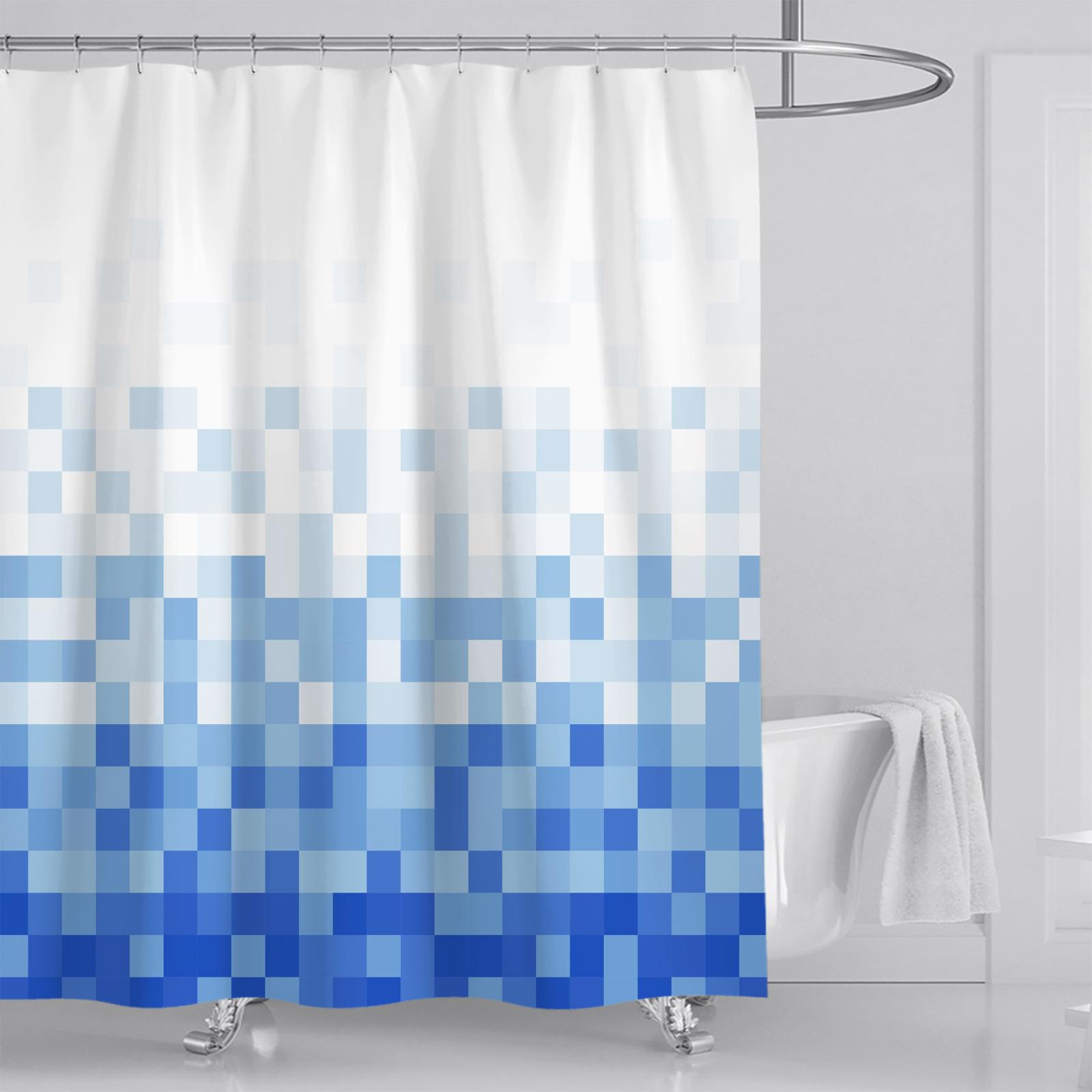 Printing Gradient Color Shower Curtains Waterproof Thick Bath Curtains for Bathroom Bathtub Large Wide Bathing Cover with Hooks 150x180cm
Printing Gradient Color Shower Curtains Waterproof Thick Bath Curtains for Bathroom Bathtub Large Wide Bathing Cover with Hooks 150x180cm