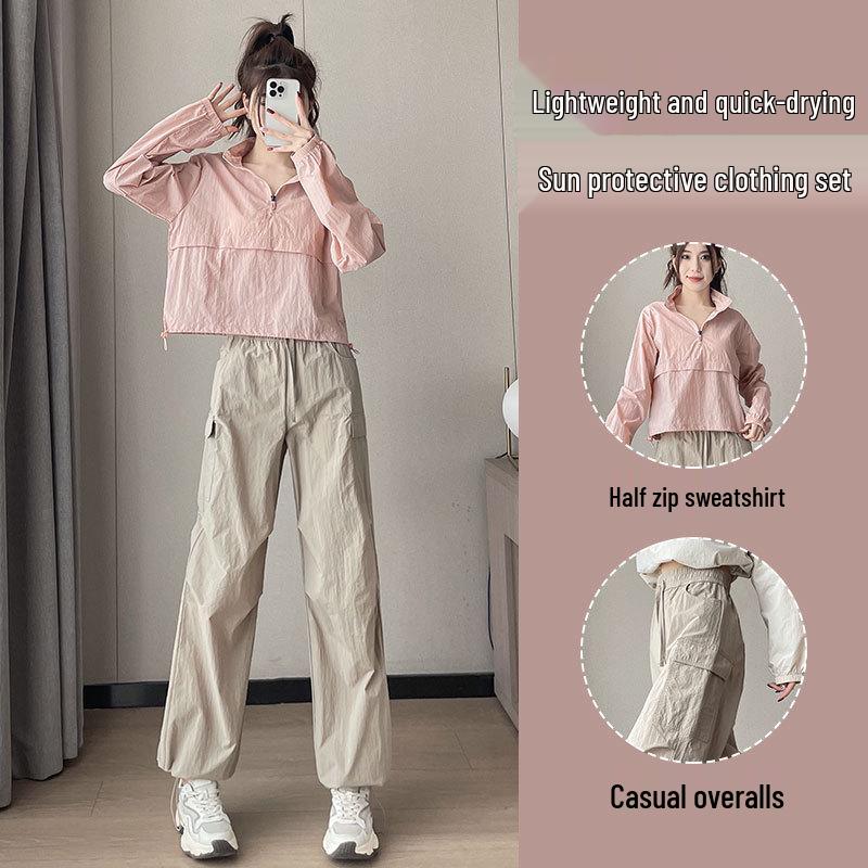 Women s 2024 Summer Hiking Set: Trendy Streetwear Pants & Sun-Protective Outdoor Sportswear Extra Large (XL)
Women s 2024 Summer Hiking Set: Trendy Streetwear Pants & Sun-Protective Outdoor Sportswear Extra Large (XL)