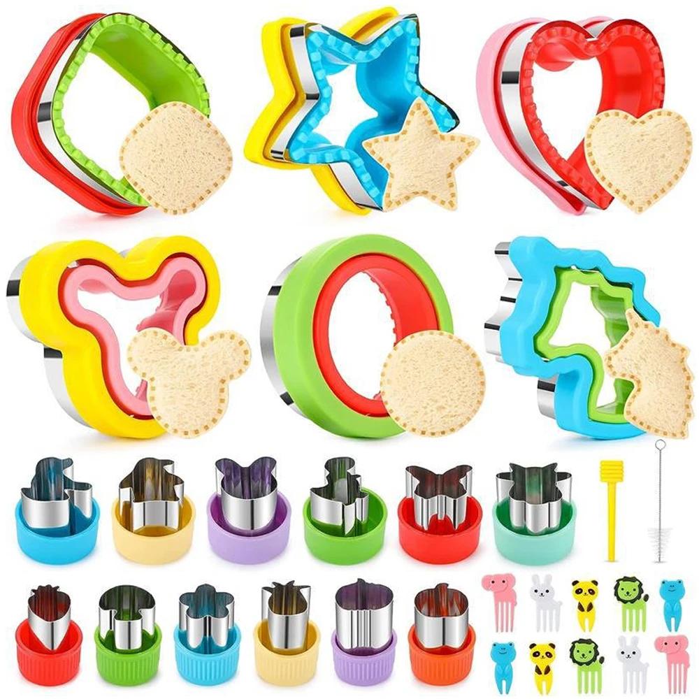 30/48PCS Sandwich Cutters Set for Children Food Cookie Bread Mold Maker Fruit Vegetable Shapes Cutting Mould Kids Baking Tools
30/48PCS Sandwich Cutters Set for Children Food Cookie Bread Mold Maker Fruit Vegetable Shapes Cutting Mould Kids Baking Tools