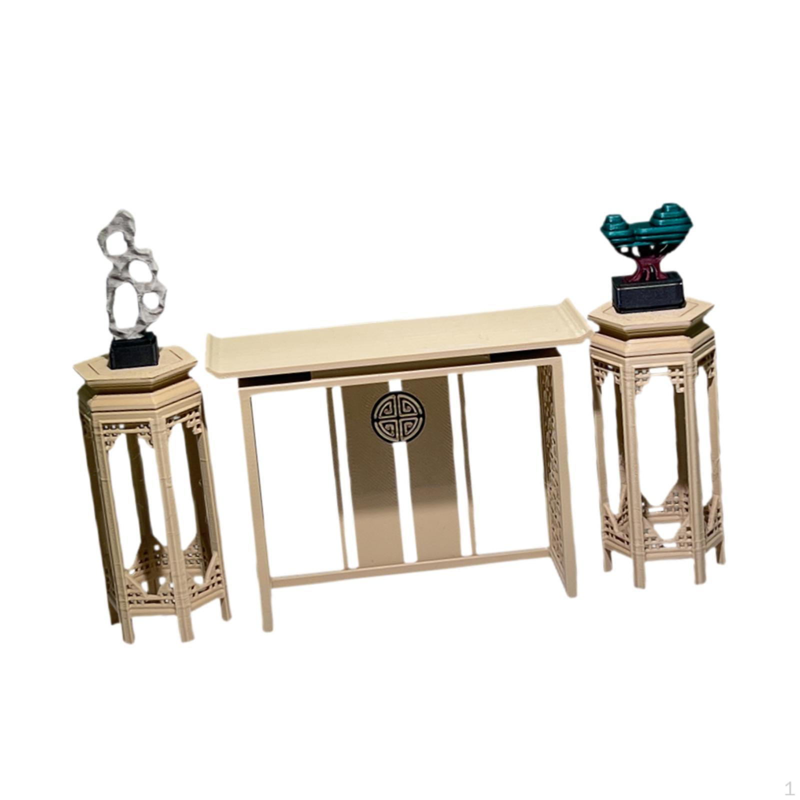 Dollhouse Table Pretend Play Props Modern Entryway for Living Room Chinese Stylish Tables
Dollhouse Table Pretend Play Props Modern Entryway for Living Room Chinese Stylish Tables