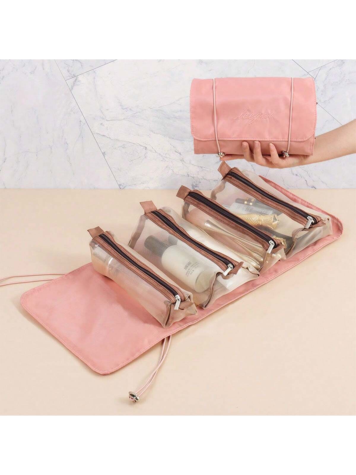 4 In 1 Detachable Cosmetic Storage Bag Multi Functional Foldable Travel Toiletry Organizer Portable Makeup Pouch for Ladies Outd
4 In 1 Detachable Cosmetic Storage Bag Multi Functional Foldable Travel Toiletry Organizer Portable Makeup Pouch for Ladies Outd