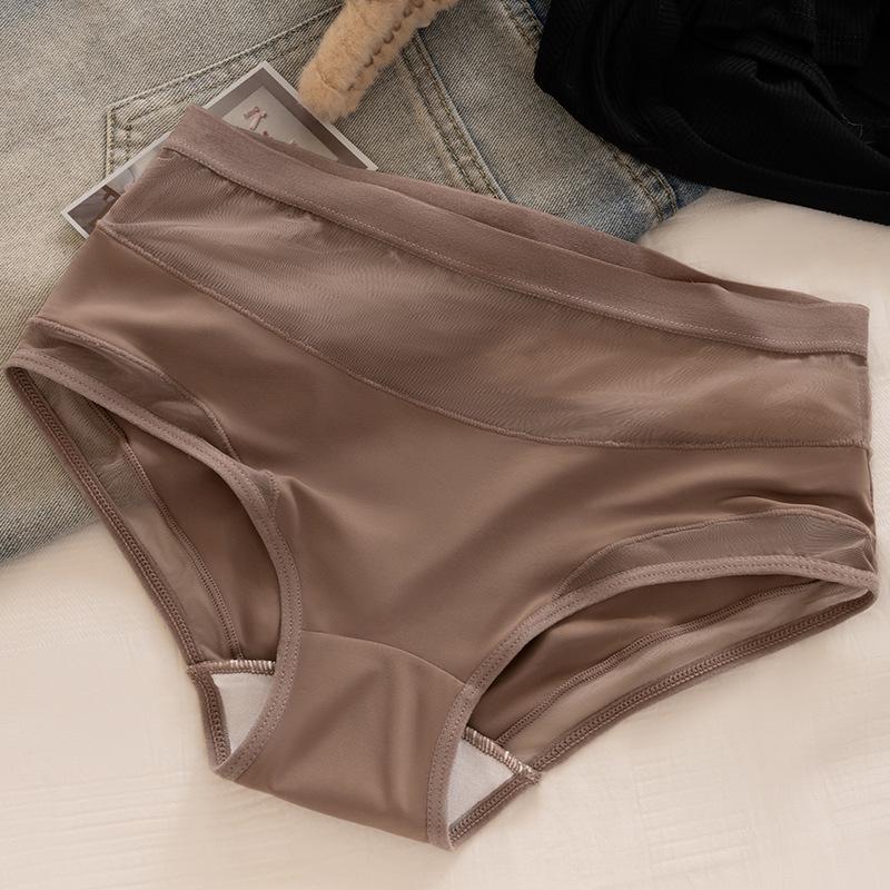 Ladies Spring and Summer New Sexy Mesh Lace Cotton Antibacterial Crotch Waist Triangle Briefs L кавовий
Ladies Spring and Summer New Sexy Mesh Lace Cotton Antibacterial Crotch Waist Triangle Briefs L кавовий