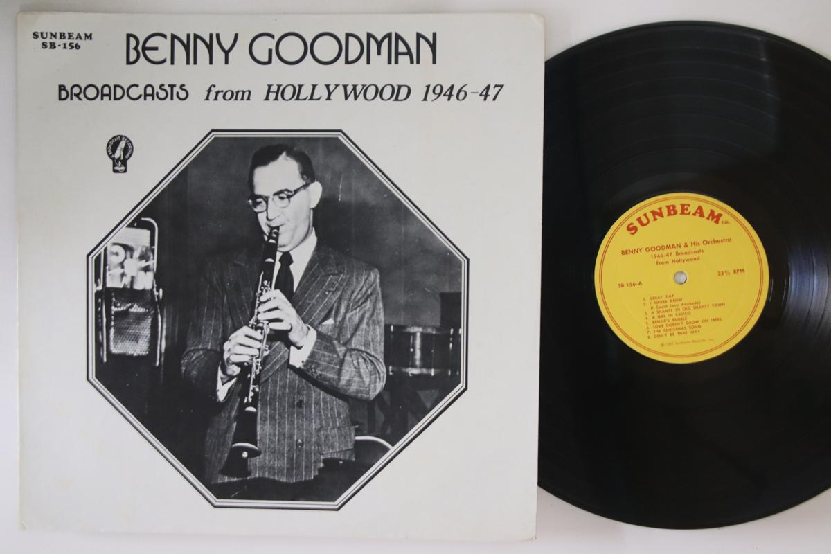 LP Record BENNY GOODMAN - Broadcasts From Hollywood 1946-47 SB156 SUNBEAM 1978 US Jazz Used
LP Record BENNY GOODMAN - Broadcasts From Hollywood 1946-47 SB156 SUNBEAM 1978 US Jazz Used