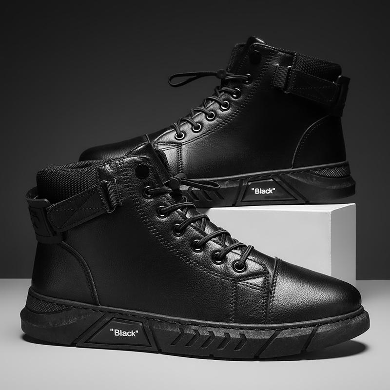 Модные и удобные легкие деловые мужские ботинки, осенние новые мужские повседневные туфли, однотонные высокие туфли с защитной пластиной 44 чёрный
Модные и удобные легкие деловые мужские ботинки, осенние новые мужские повседневные туфли, однотонные высокие туфли с защитной пластиной 44 чёрный