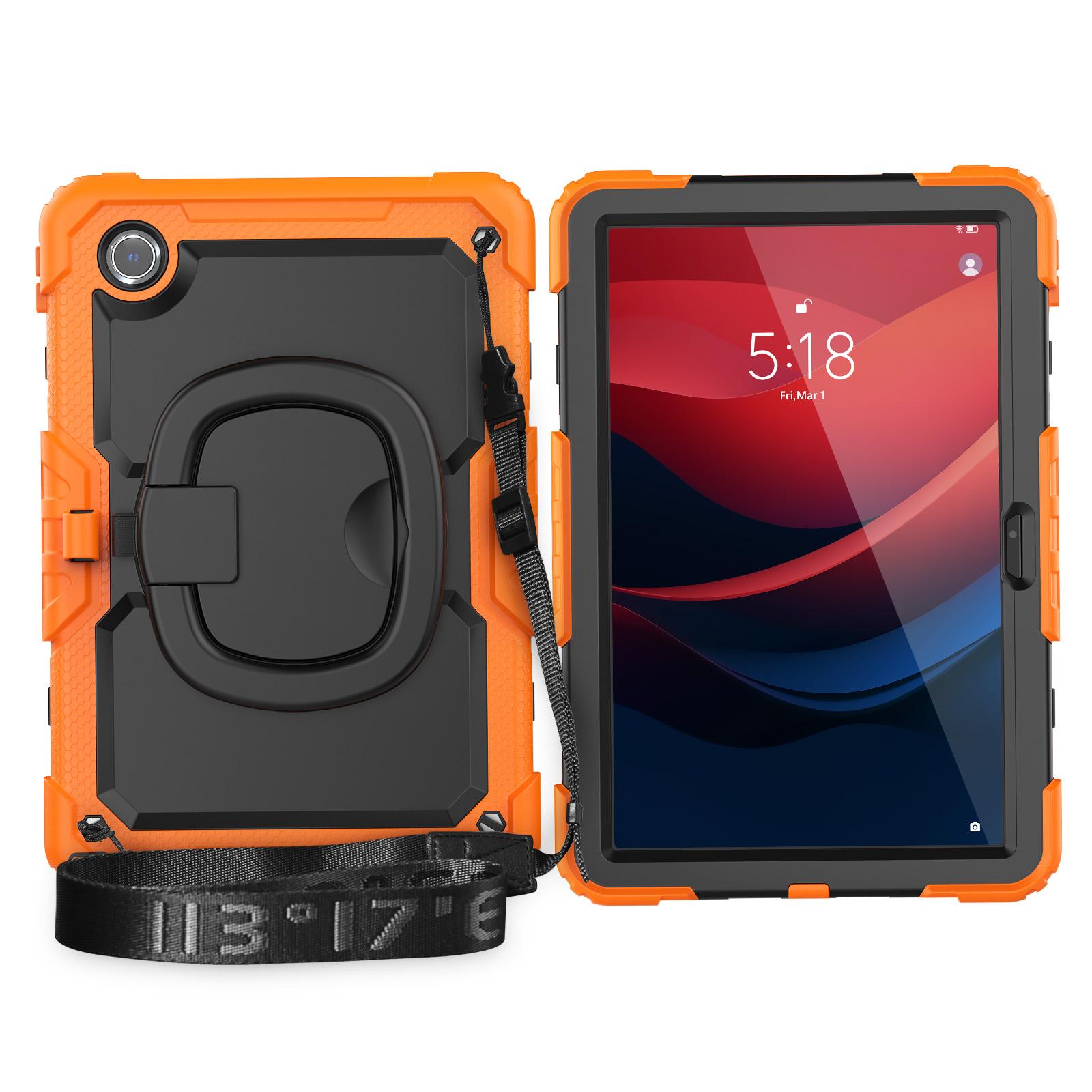 For Lenovo Tab M11/Xiaoxin Pad 11 2024 TB-330FU/TB-331FC Case Kickstand PC+Silicone Tablet Cover with Strap Rose/Black
For Lenovo Tab M11/Xiaoxin Pad 11 2024 TB-330FU/TB-331FC Case Kickstand PC+Silicone Tablet Cover with Strap Rose/Black