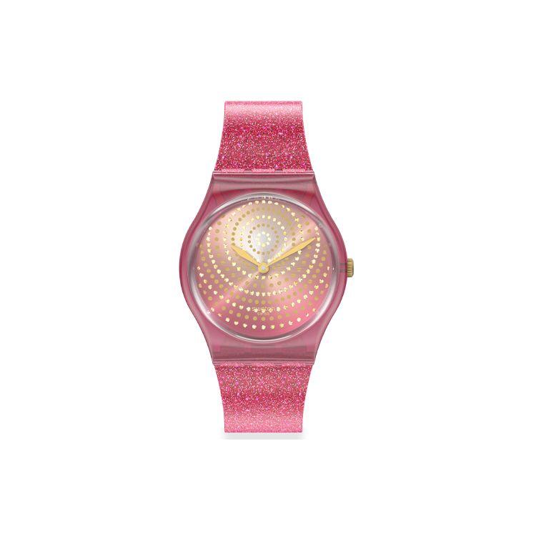 Swatch Gent Series Quartz Movement 30M Water Resistant Watch 34X39.2Mm Floral Dial Plastic Case Silicone Strap Women watches GP169 Pink
Swatch Gent Series Quartz Movement 30M Water Resistant Watch 34X39.2Mm Floral Dial Plastic Case Silicone Strap Women watches GP169 Pink