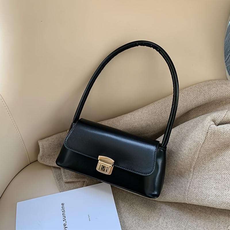 Korean Versi Solid Color Metal Buckle Single Shoulder Handbag, Fashiable Women Leather Underarm Bag, Suitable for Commuting чёрный
Korean Versi Solid Color Metal Buckle Single Shoulder Handbag, Fashiable Women Leather Underarm Bag, Suitable for Commuting чёрный