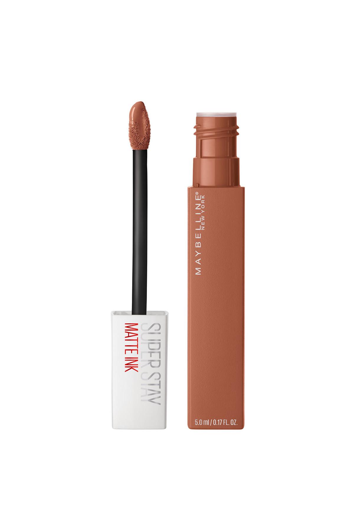 Жидкая матовая губная помада Maybelline New York Super Stay Matte Ink Unnude Liquid Matte Lipstick - 75 Fighter - Brown
Жидкая матовая губная помада Maybelline New York Super Stay Matte Ink Unnude Liquid Matte Lipstick - 75 Fighter - Brown
