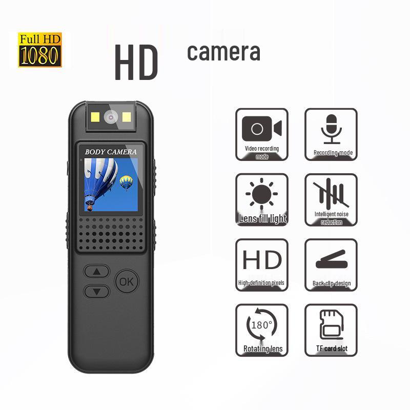CS08 Sports Camera: HD Camcorder with Rotatable Lens & Convenient Clip-on for Handheld Law Enforcement Recording Recorder
CS08 Sports Camera: HD Camcorder with Rotatable Lens & Convenient Clip-on for Handheld Law Enforcement Recording Recorder