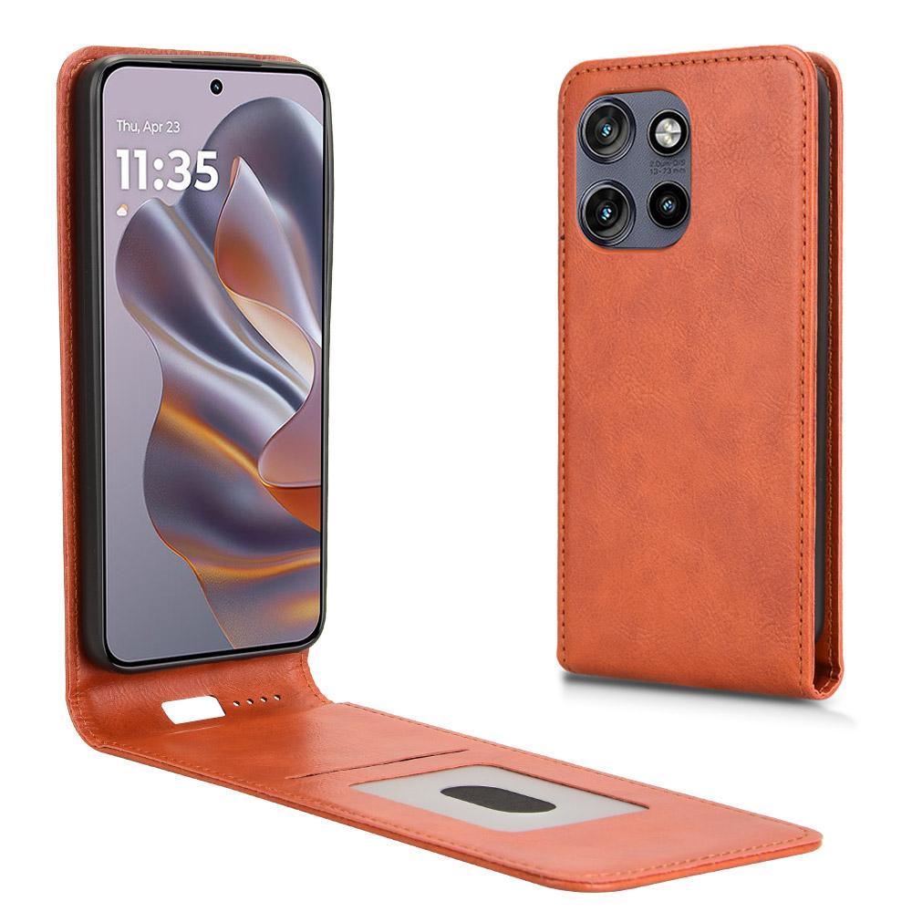 Чохол для телефону Motorola Thinkphone 25 5G/Moto S50 5G/Edge 50 Neo 5G з магнітним вертикальним відкидним шкіряним покриттям та слотом для картки Orange
Чохол для телефону Motorola Thinkphone 25 5G/Moto S50 5G/Edge 50 Neo 5G з магнітним вертикальним відкидним шкіряним покриттям та слотом для картки Orange