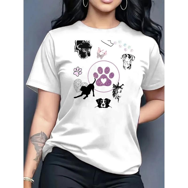 2026 Summer New Women s Round Neck Fashion Casual Loose Animal Print T-Shirt Short Sleeve Top S
2026 Summer New Women s Round Neck Fashion Casual Loose Animal Print T-Shirt Short Sleeve Top S