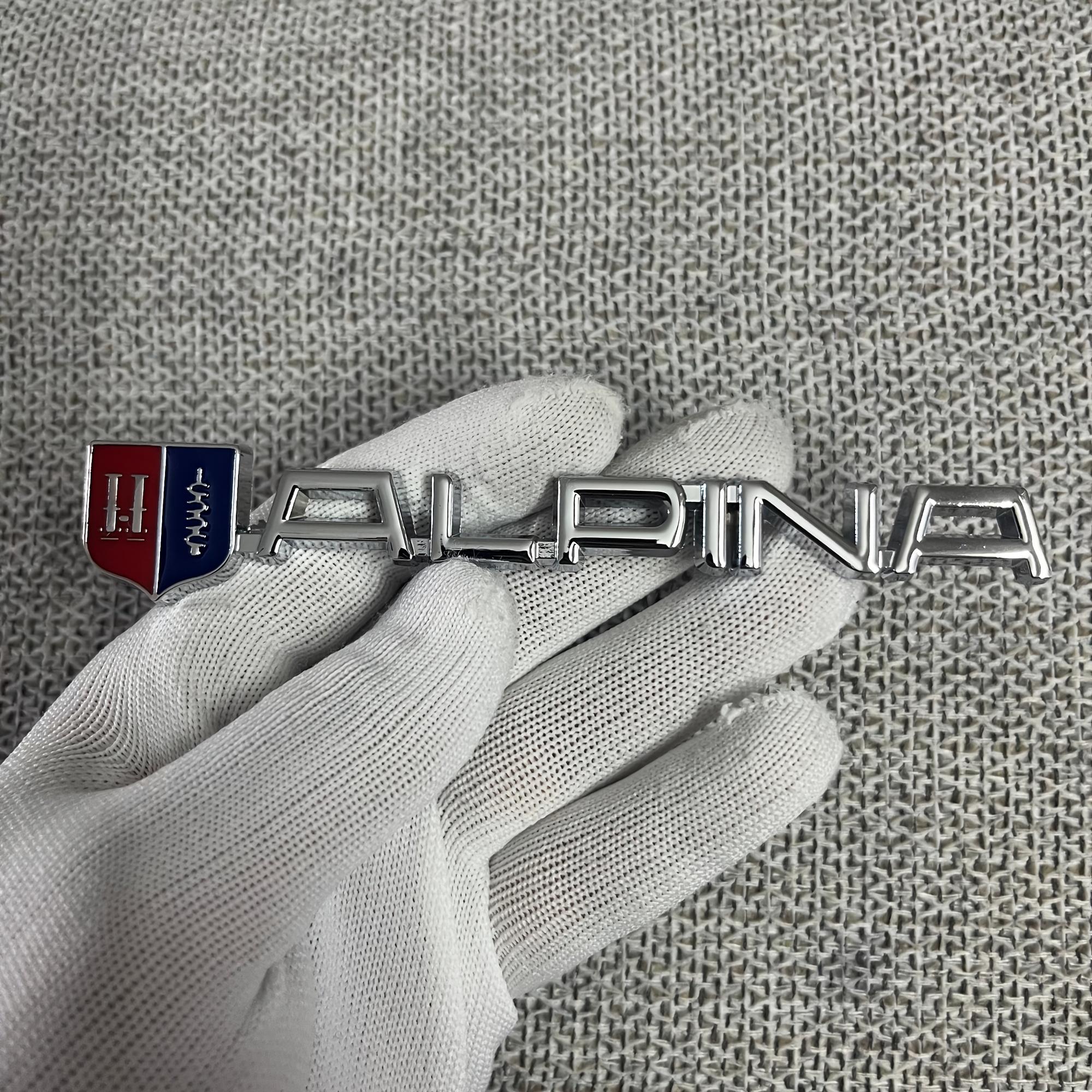 1 шт. Металлическая эмблема ALPINA с надписью Значок Прочный аксессуар для автомобиля Улучшает эстетику Совместим с несколькими моделями автомобилей Стильный и практичный
1 шт. Металлическая эмблема ALPINA с надписью Значок Прочный аксессуар для автомобиля Улучшает эстетику Совместим с несколькими моделями автомобилей Стильный и практичный