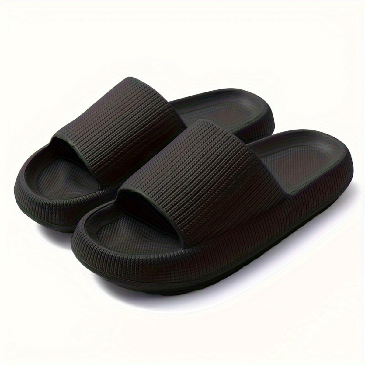 3,2 см штамповка Sense of Shit, толстые сандалии тапочки женские, летние новые пары, EVA для дома, мягкие туфли для ванной комнаты для мужчин 36-37 чёрный
3,2 см штамповка Sense of Shit, толстые сандалии тапочки женские, летние новые пары, EVA для дома, мягкие туфли для ванной комнаты для мужчин 36-37 чёрный