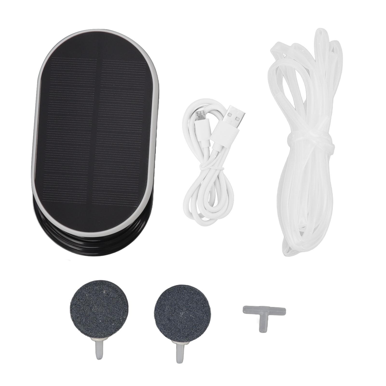 Solar Oxygen Pump ABS Low Noise 3 Gears Aquarium Outdoor Fishing Aerator Pump for Pool 5V 1W
Solar Oxygen Pump ABS Low Noise 3 Gears Aquarium Outdoor Fishing Aerator Pump for Pool 5V 1W