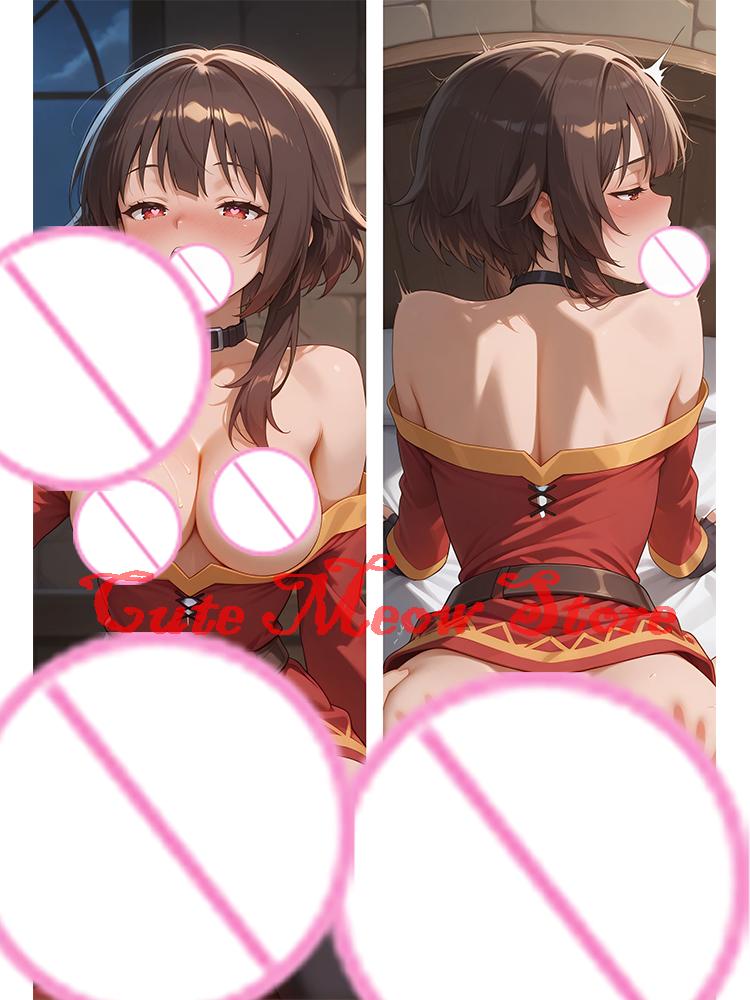 Dakimakura anime Megumin Double-sided Print Life-size body pillows cover Adult pillowcase Customizable 40x120cm
Dakimakura anime Megumin Double-sided Print Life-size body pillows cover Adult pillowcase Customizable 40x120cm