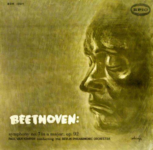 LP Record PAUL VAN KEMPEN, BERLIN PHILHARMONI - Symphony No. 7 In A Major, Op. 92 BOM1007 EPIC 1957 Japan Classical Used
LP Record PAUL VAN KEMPEN, BERLIN PHILHARMONI - Symphony No. 7 In A Major, Op. 92 BOM1007 EPIC 1957 Japan Classical Used