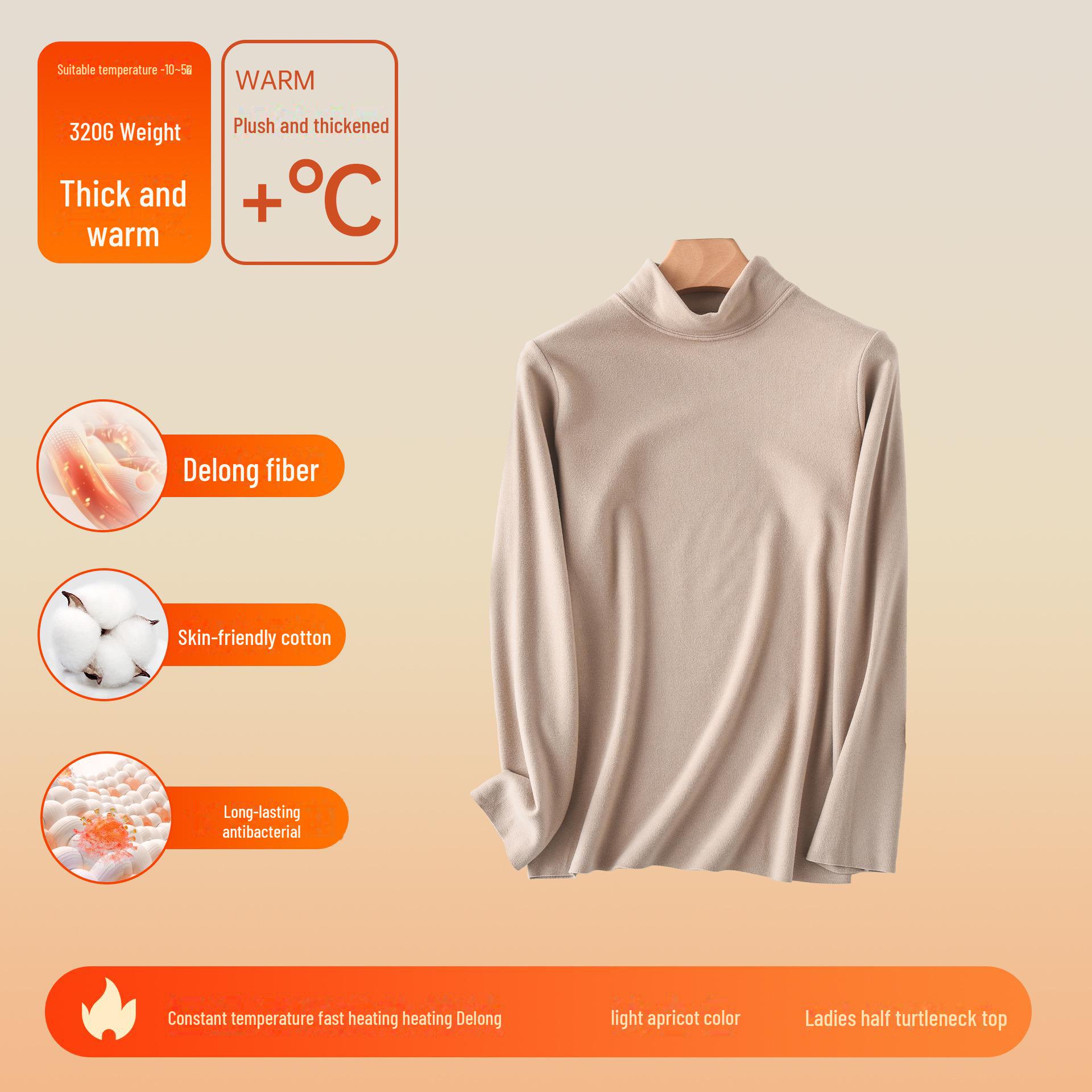 Женская теплая водолазка из немецкого бархата с полуворотом на осень/зиму XL абрикосовый света
Женская теплая водолазка из немецкого бархата с полуворотом на осень/зиму XL абрикосовый света