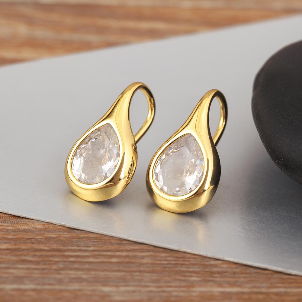 Nidin Korea Popular Waterdrop Shape Irregular Geometric Shine Zircon Drop Earrings For Women Fashion Female Ear Jewelry Gifts
Nidin Korea Popular Waterdrop Shape Irregular Geometric Shine Zircon Drop Earrings For Women Fashion Female Ear Jewelry Gifts