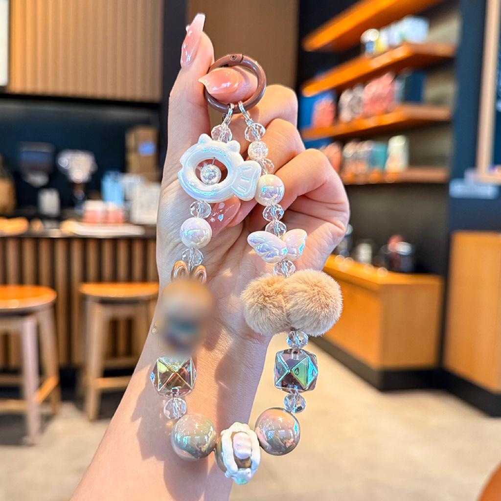 Милый брелок-помпон в виде кролика с бусинами для телефона - Очаровательный мультяшный аксессуар для сумки
Милый брелок-помпон в виде кролика с бусинами для телефона - Очаровательный мультяшный аксессуар для сумки