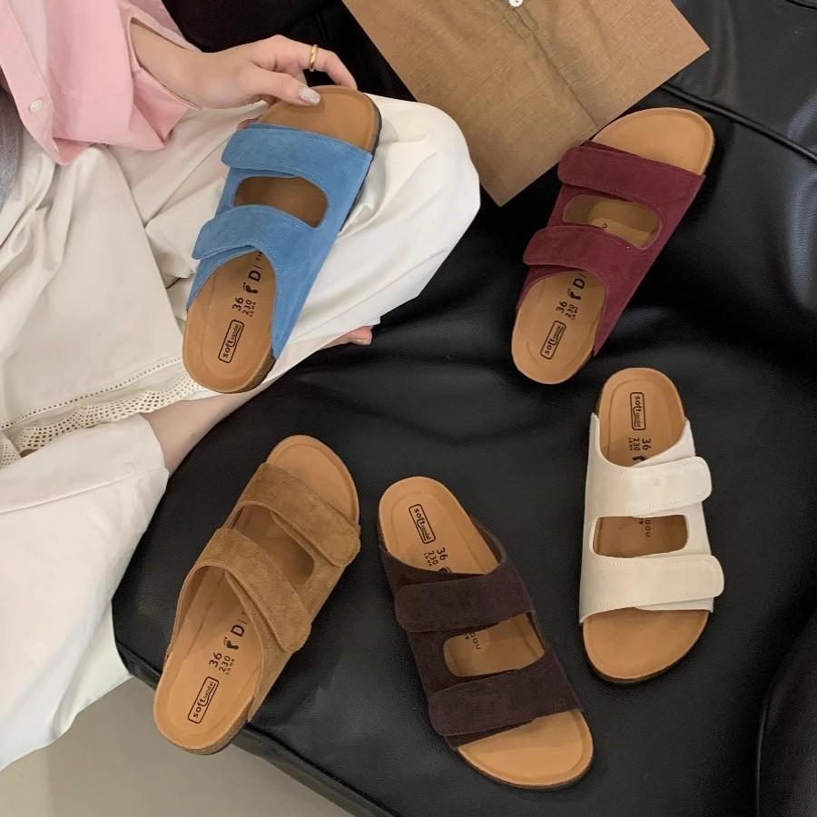 Тапочки Gu Yun Birkenstock, женская верхняя одежда, лето 2025, новые кожаные ретро-сандалии на липучке с одним словом и мягкой подошвой 35
Тапочки Gu Yun Birkenstock, женская верхняя одежда, лето 2025, новые кожаные ретро-сандалии на липучке с одним словом и мягкой подошвой 35