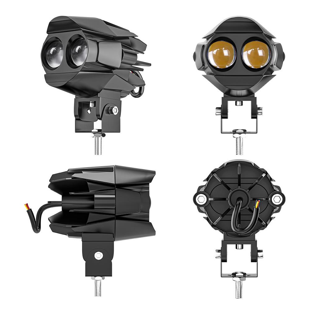 Motorcycle Bright LED Driving Light White+Yellow Light Motorbike External Modified Spotlight Type A
Motorcycle Bright LED Driving Light White+Yellow Light Motorbike External Modified Spotlight Type A