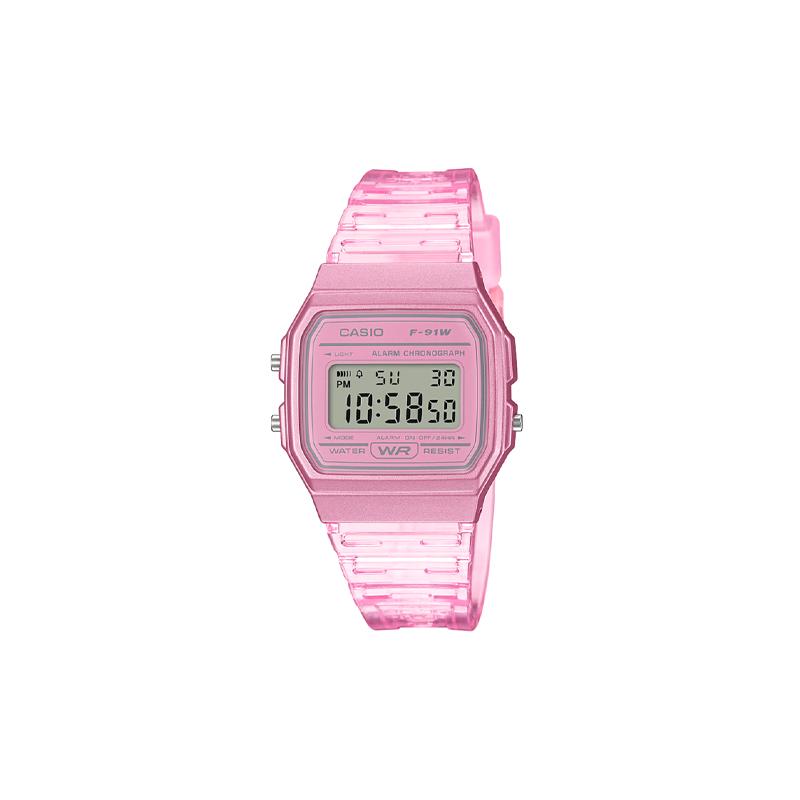 Casio YOUTH series-silica gel square macaron color square watch translucent quartz movement resin strap Japanese and Korean watch women s F-91WS-4JH розовый
Casio YOUTH series-silica gel square macaron color square watch translucent quartz movement resin strap Japanese and Korean watch women s F-91WS-4JH розовый