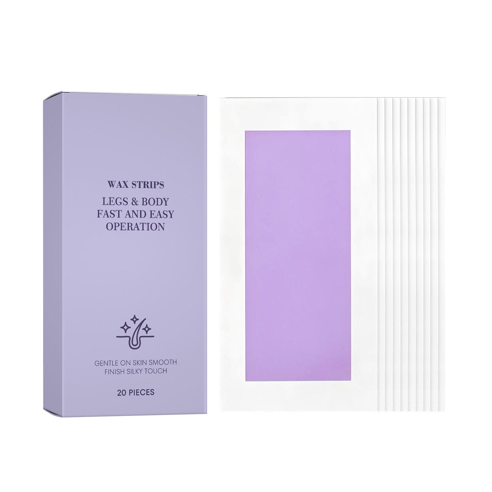 Wax Strips for Legs and Body Fast and Easy Operation Gentle on Skin Smooth Finish Hair Removal Strips 20 Pieces One Size фіолетовий
Wax Strips for Legs and Body Fast and Easy Operation Gentle on Skin Smooth Finish Hair Removal Strips 20 Pieces One Size фіолетовий
