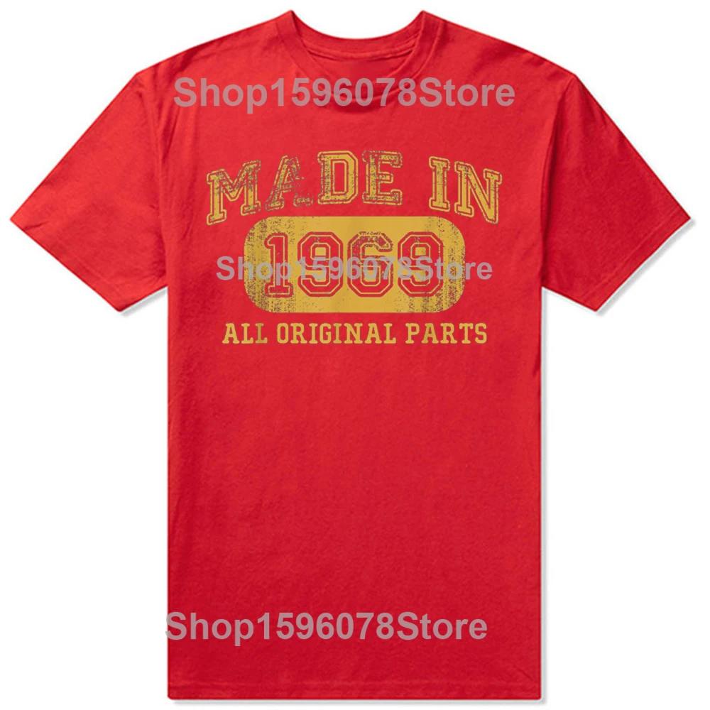 Novelty Made In 1969 Birthday Gifts 57 Years Old T Shirts Graphic Cotton Streetwear Short Sleeve Summer Tshirt Mens Clothing S
Novelty Made In 1969 Birthday Gifts 57 Years Old T Shirts Graphic Cotton Streetwear Short Sleeve Summer Tshirt Mens Clothing S