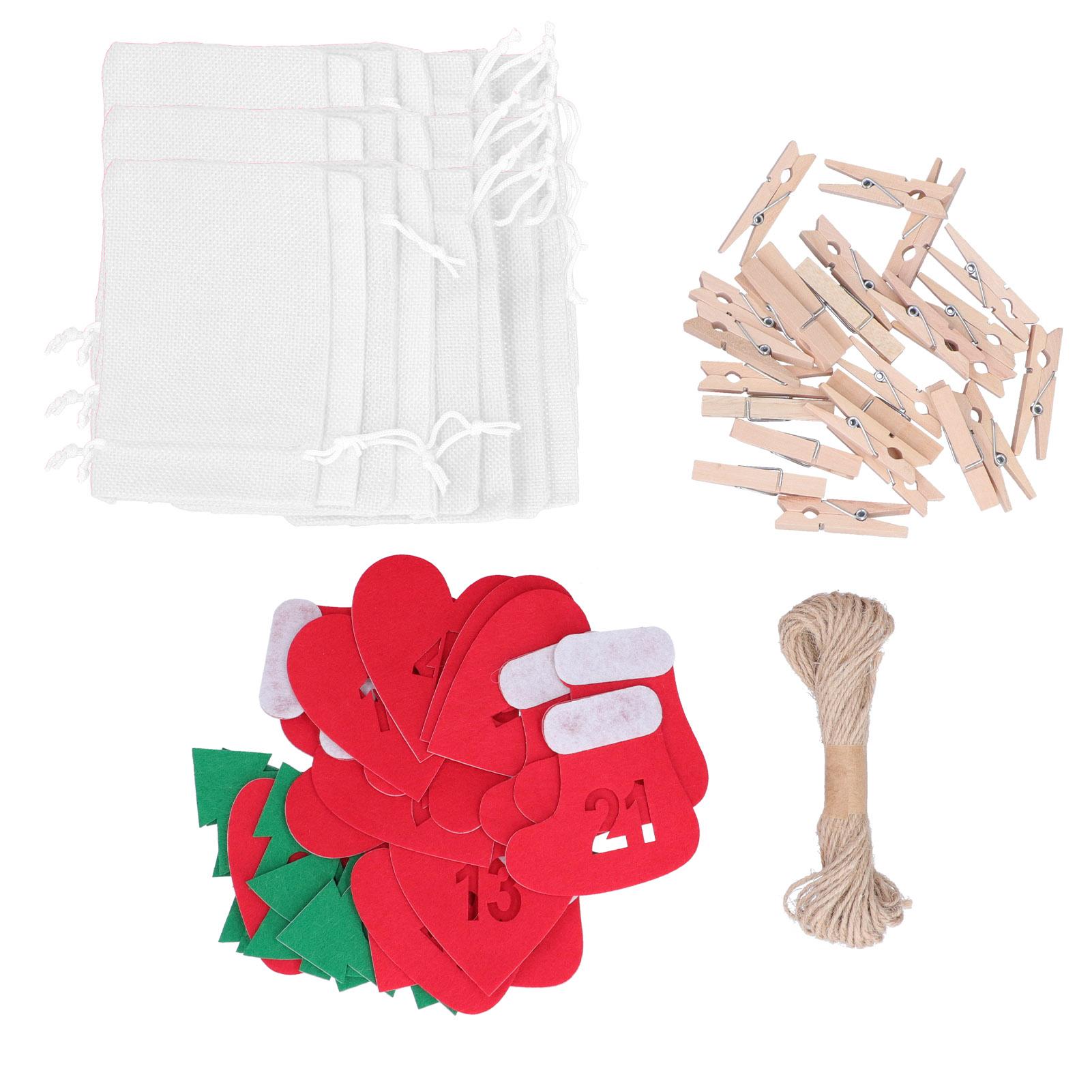 24PCS Christmas Bag Lucky Number Drawstring Christmas Sack Advent Calendar Christmas PouchWhite белый
24PCS Christmas Bag Lucky Number Drawstring Christmas Sack Advent Calendar Christmas PouchWhite белый