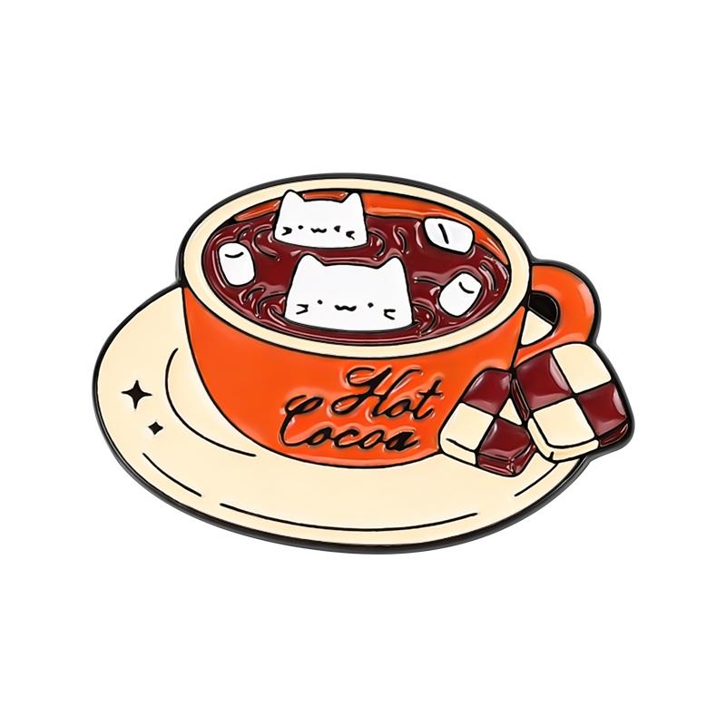 Cozy Vibes Enamel Pins Cute Rabbit Cat Hot cocoa Brooches Lapel Badges Cartoon Kawaii Animal Jewelry Gift for Friends
Cozy Vibes Enamel Pins Cute Rabbit Cat Hot cocoa Brooches Lapel Badges Cartoon Kawaii Animal Jewelry Gift for Friends