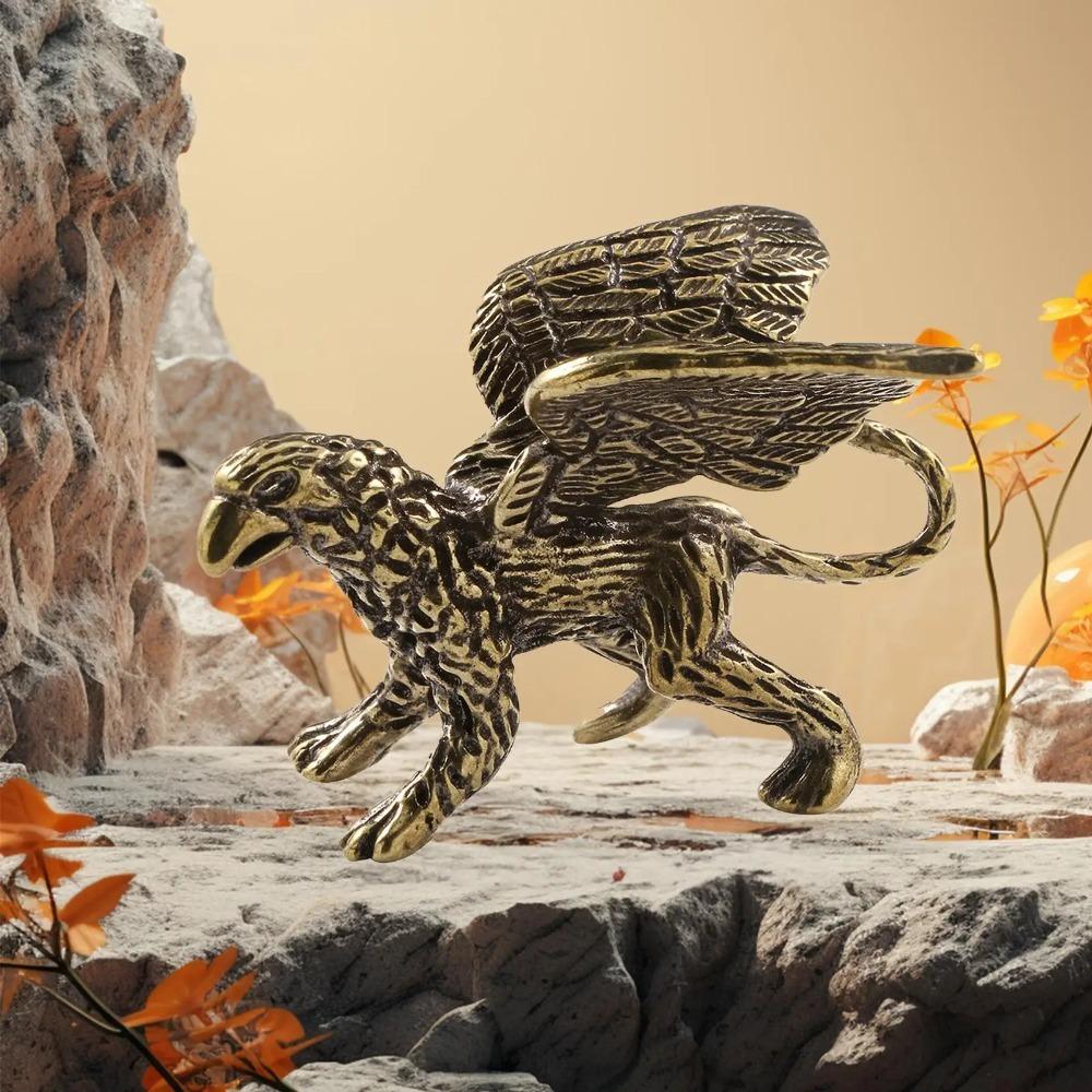 Exquisite Mini Griffin Sculpture Copper Griffin Statue Brass Griffin Figurines Birthday Gift Griffin
Exquisite Mini Griffin Sculpture Copper Griffin Statue Brass Griffin Figurines Birthday Gift Griffin