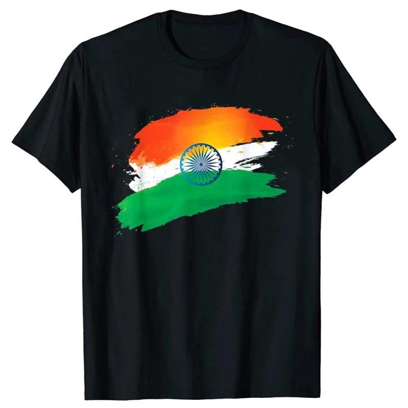 3D Print India Flag T Shirt For Men Colorful Stripes Graphic T-Shirts Summer Casual Streetwear Short Sleeve Round Neck Tees Tops 160 (13T-14T)
3D Print India Flag T Shirt For Men Colorful Stripes Graphic T-Shirts Summer Casual Streetwear Short Sleeve Round Neck Tees Tops 160 (13T-14T)