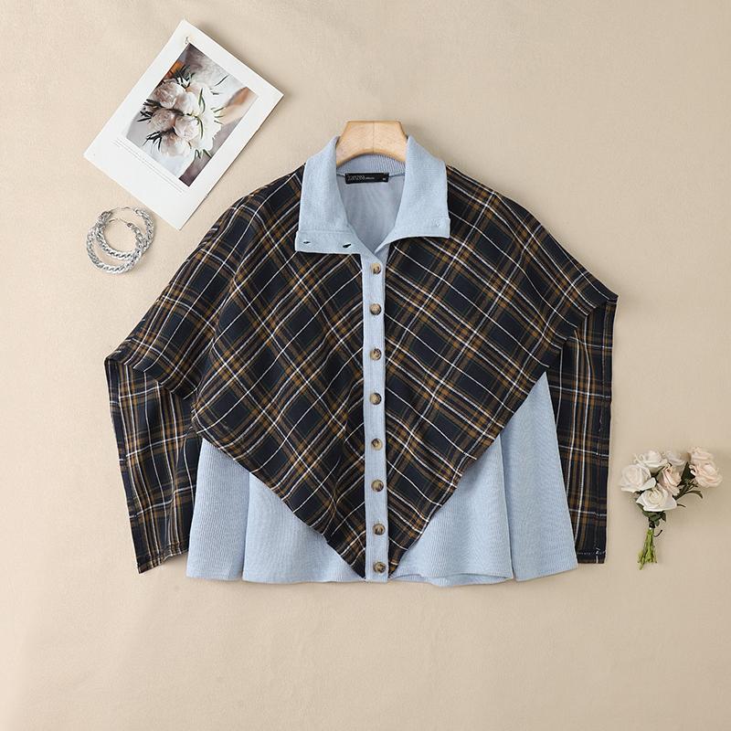 ZANZEA Women Casual Turn Down Collar Long Sleeve Patchwork Blouse 5XL синій
ZANZEA Women Casual Turn Down Collar Long Sleeve Patchwork Blouse 5XL синій