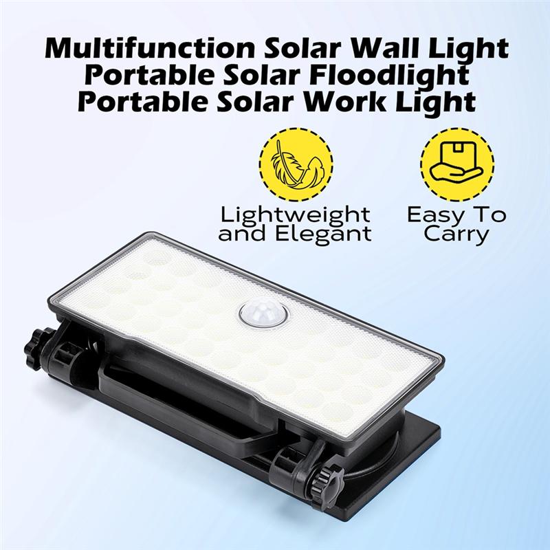 A23I-Solar Light Outdoor Portable Solar Camping Light Work Light Solar Wall Light IP65 Waterproof 1000 Lumen For Porch Garden
A23I-Solar Light Outdoor Portable Solar Camping Light Work Light Solar Wall Light IP65 Waterproof 1000 Lumen For Porch Garden