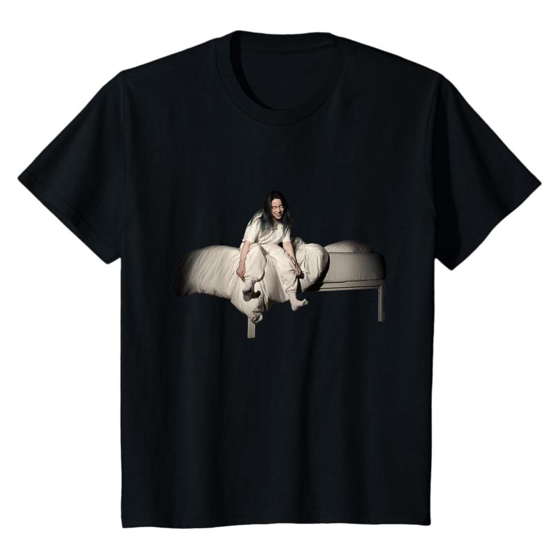 Футболка Billie Eilish When We All Fall Asleep 100% Хлопок Круглый вырез Короткий рукав Y2K Темная Эстетика Музыкальный Графический Повседневный Топ M
Футболка Billie Eilish When We All Fall Asleep 100% Хлопок Круглый вырез Короткий рукав Y2K Темная Эстетика Музыкальный Графический Повседневный Топ M