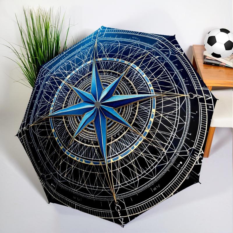 Navigational Compass Umbrella Automatic Open/close, Sturdy Iron Frame & 8-Rib Struct, Umbrella for Women & Men, Christmas Gifts
Navigational Compass Umbrella Automatic Open/close, Sturdy Iron Frame & 8-Rib Struct, Umbrella for Women & Men, Christmas Gifts
