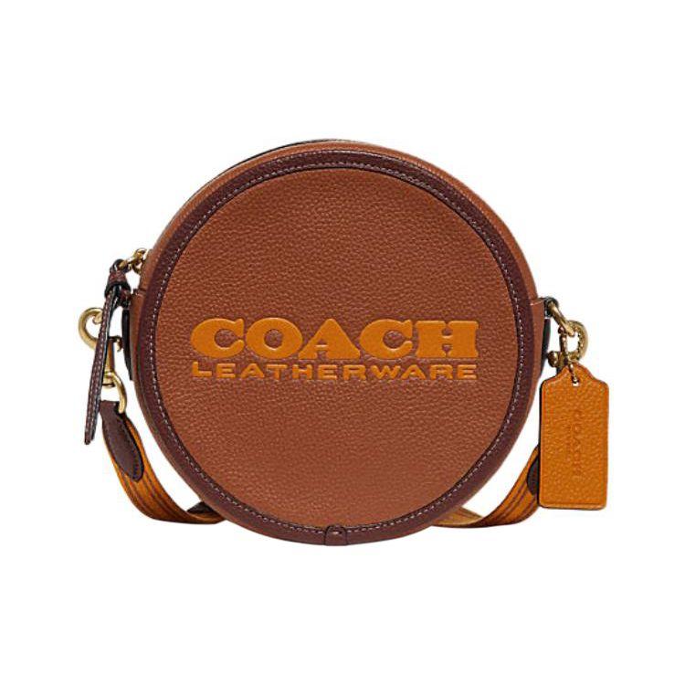 Coach Kia 18 Logo Color Block Zipper Closure Leather Mix Round Bag Women Shoulder Bag Saddle-Brown Multicolor CA098-B4MBV Basic Set (Bag+Dust Bag)
Coach Kia 18 Logo Color Block Zipper Closure Leather Mix Round Bag Women Shoulder Bag Saddle-Brown Multicolor CA098-B4MBV Basic Set (Bag+Dust Bag)