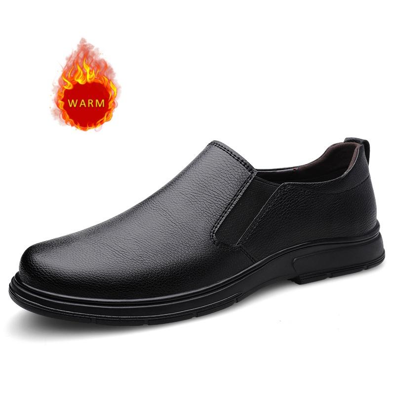 Fashion Classic Brand Men s Leather Casual Shoes Massage Men s Loafers Shoes Winter Velvet Men s Business Cotton Shoes Comfortable Daily 46
Fashion Classic Brand Men s Leather Casual Shoes Massage Men s Loafers Shoes Winter Velvet Men s Business Cotton Shoes Comfortable Daily 46